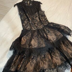 Black Lace Bronx and Banco dress